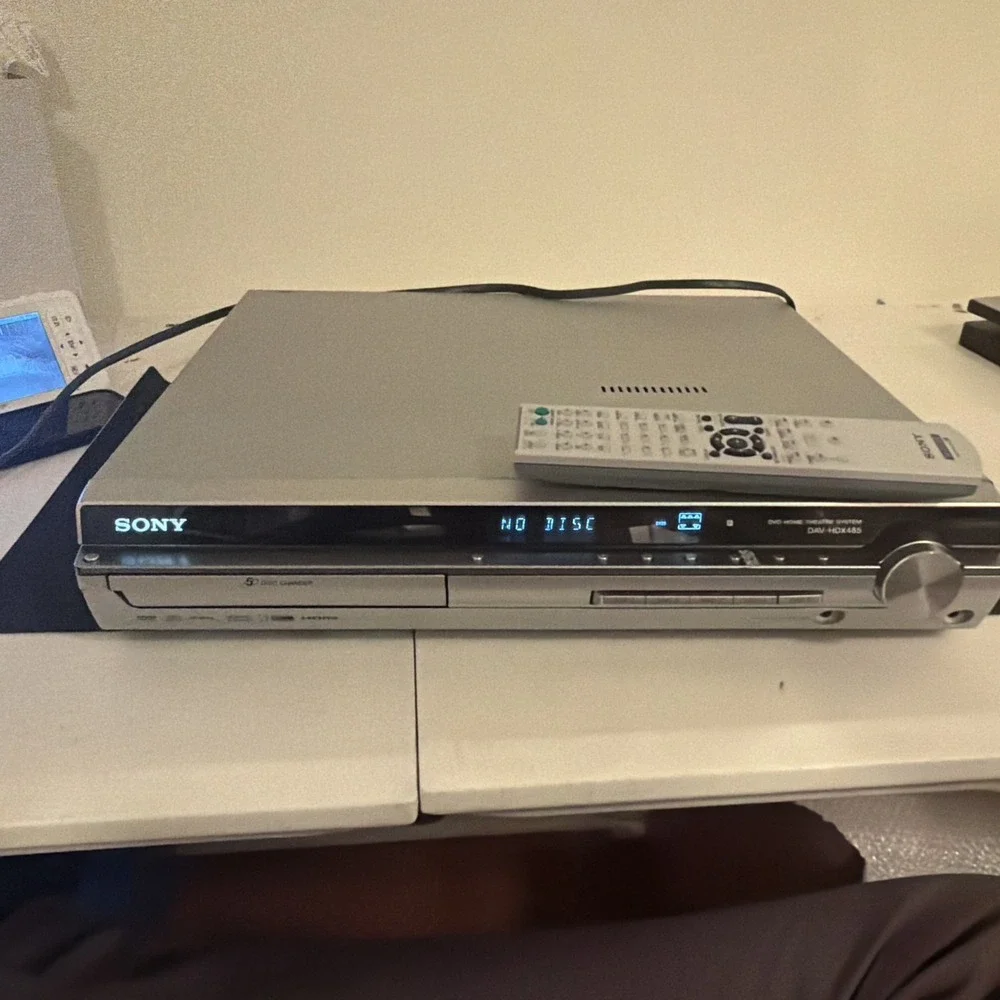 Sony DAV-HDX465 5 Disc DVD/CD Changer HDMI Home Theatre System FM TESTED ⭐️5.1